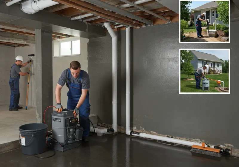 Basement Waterproofing and Flood Prevention process in Nevada County, AR